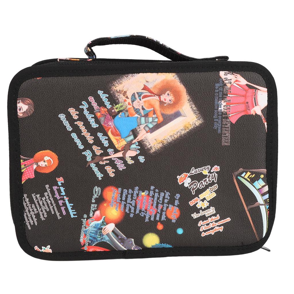 Barber Carrying Case Stylist Tool Storage Bag Organizer Multifunction for Scissors Combs Hair Clippers