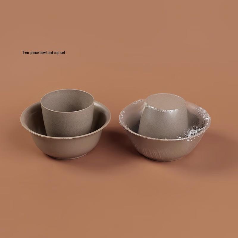 COFLYEE Biodegradable Disposable Tableware Set