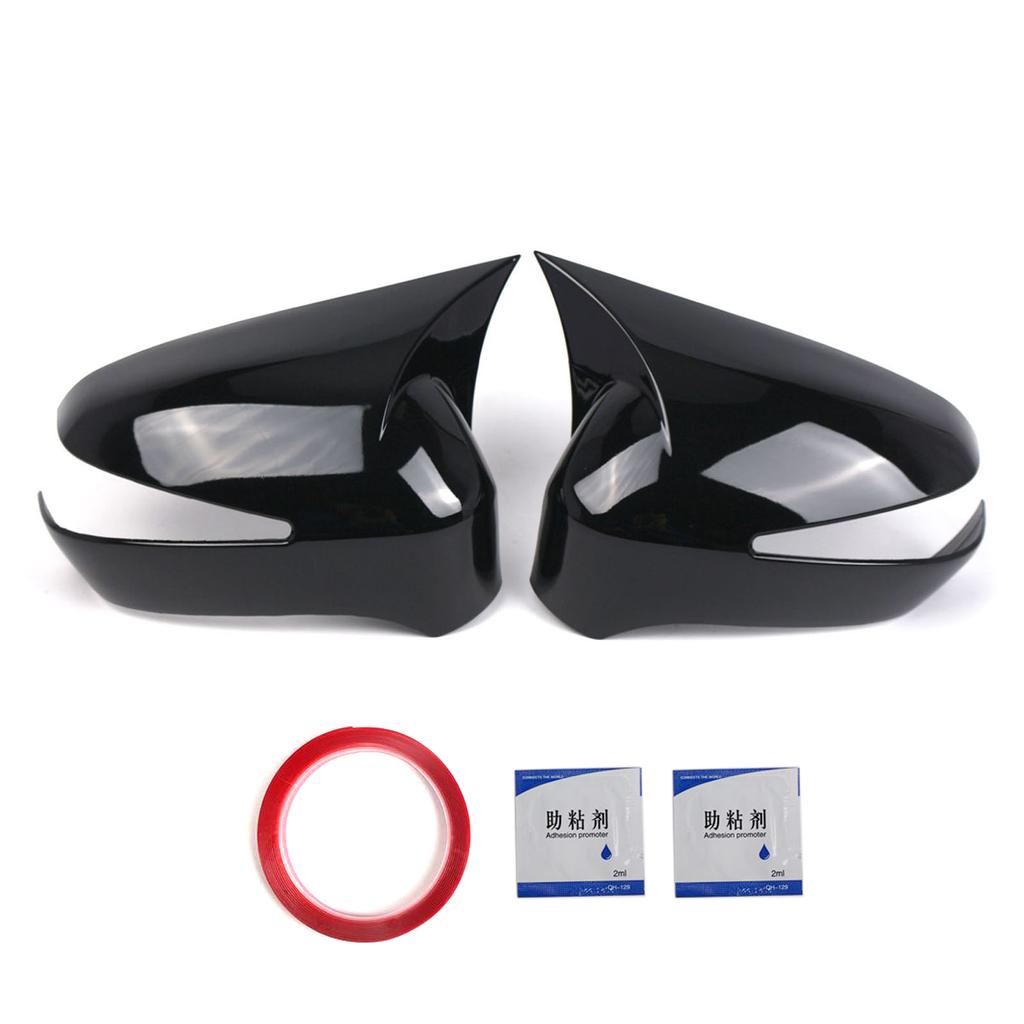 Rearview Mirror Cover Caps Exterior Accessories Replacement for Honda Civic 8th Generation Sedans 2006 To 2011,