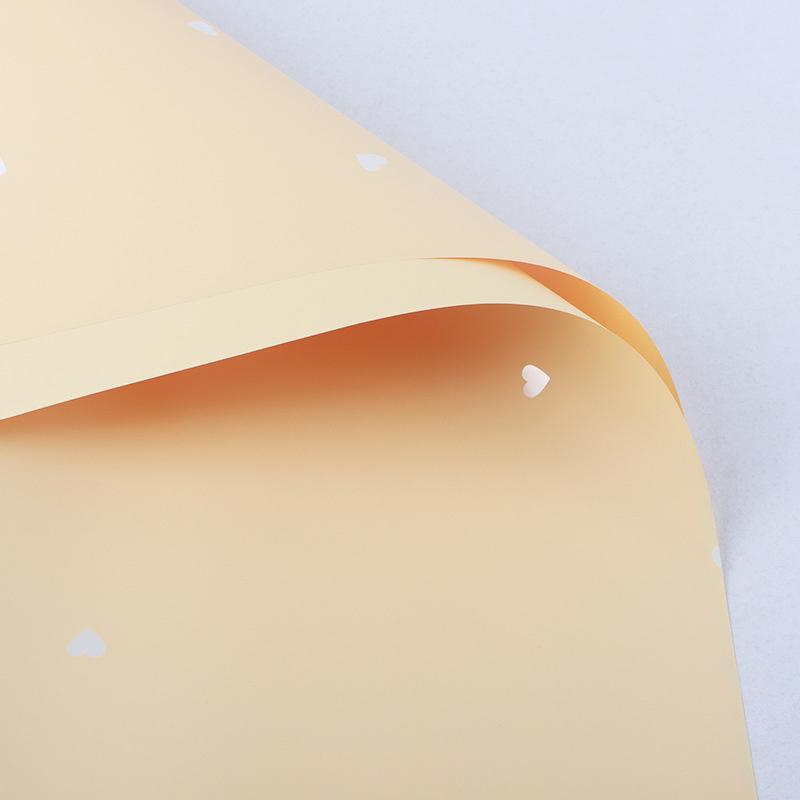 20Pcs Waterproof Floral Wrapping Paper Double Sided Elegant Letter Printed Bouquet Packing Material Bouquet Wrapping Paper