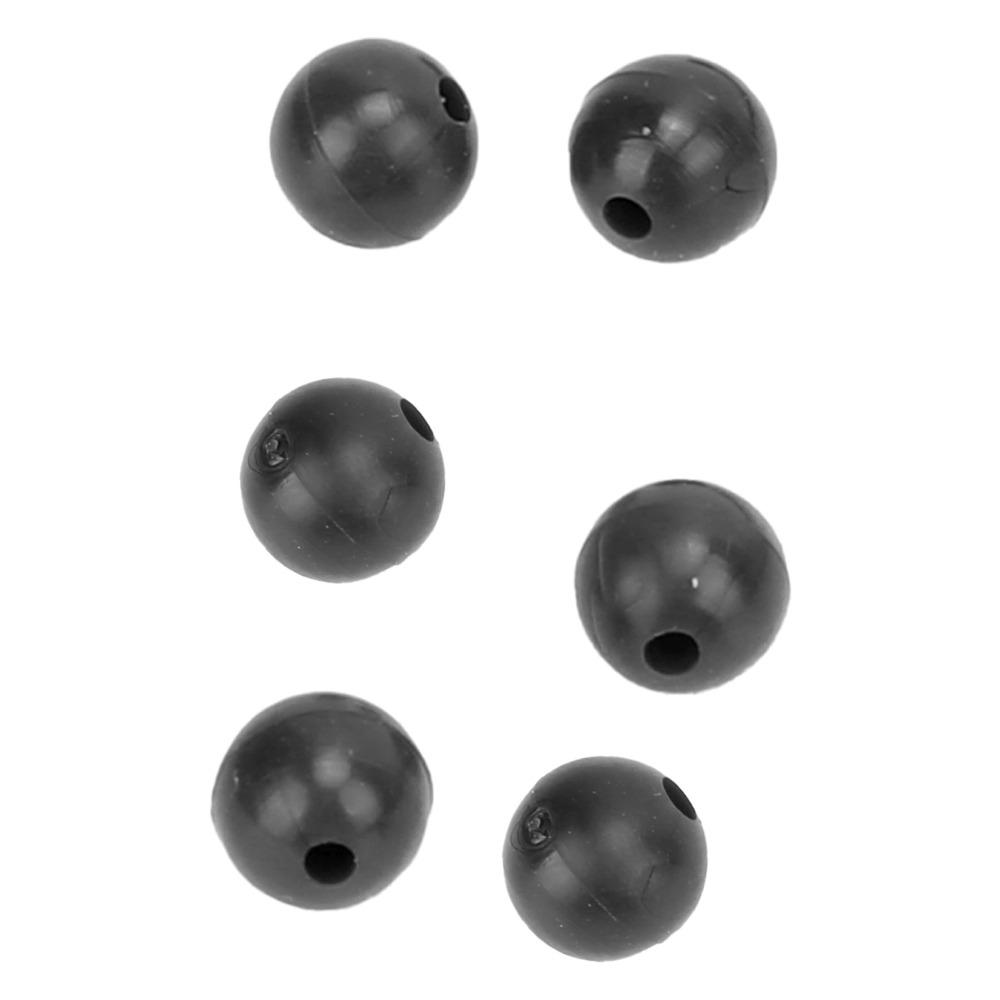 100PCS Silicone Fishing Rig Beads 8mm Diameter Fishing Shock Beads  For Carp Fishing