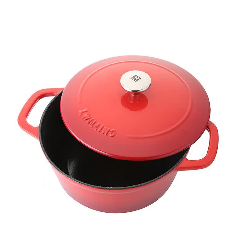 Zwilling Enamel Cast Iron Round Soup Pot