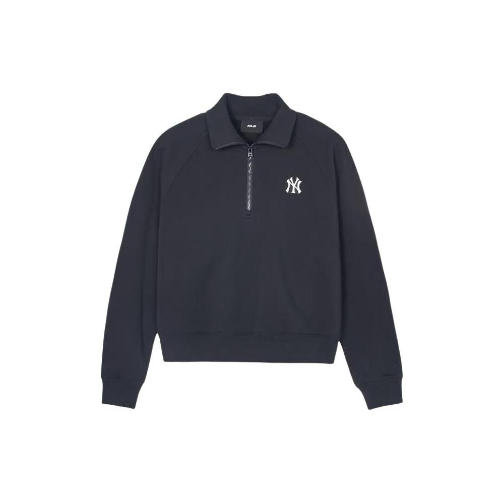 New MLB SS24 Sweatshirt Women's Black 3FMTB0341-50BKS