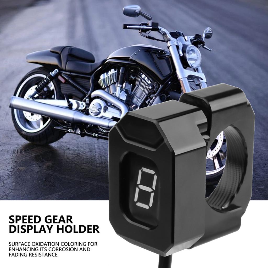 Universal Motorcycle Speed Gear Display Indicator Holder Bracket for Honda Yamaha Kawasaki