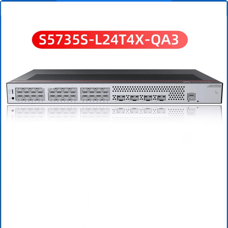 

Huawei Kunling S5735S-L24T4X-QA3 Enterprise Layer 3 Managed Switch