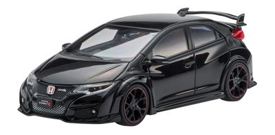 Ebro Honda CIVIC TYPE R 2015 Licentie Crystal Black Pearl Afgewerkt Product 1/43 (Japans bord)