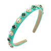 Women's Hairband Shiny Pearl Baroque Thin Sponge Head Band Simple Thin Edge Headwear