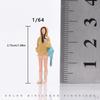 1/64 Miniature Figures Model Action Figure Hand Painted Garage Scene People Resin Collection Desk