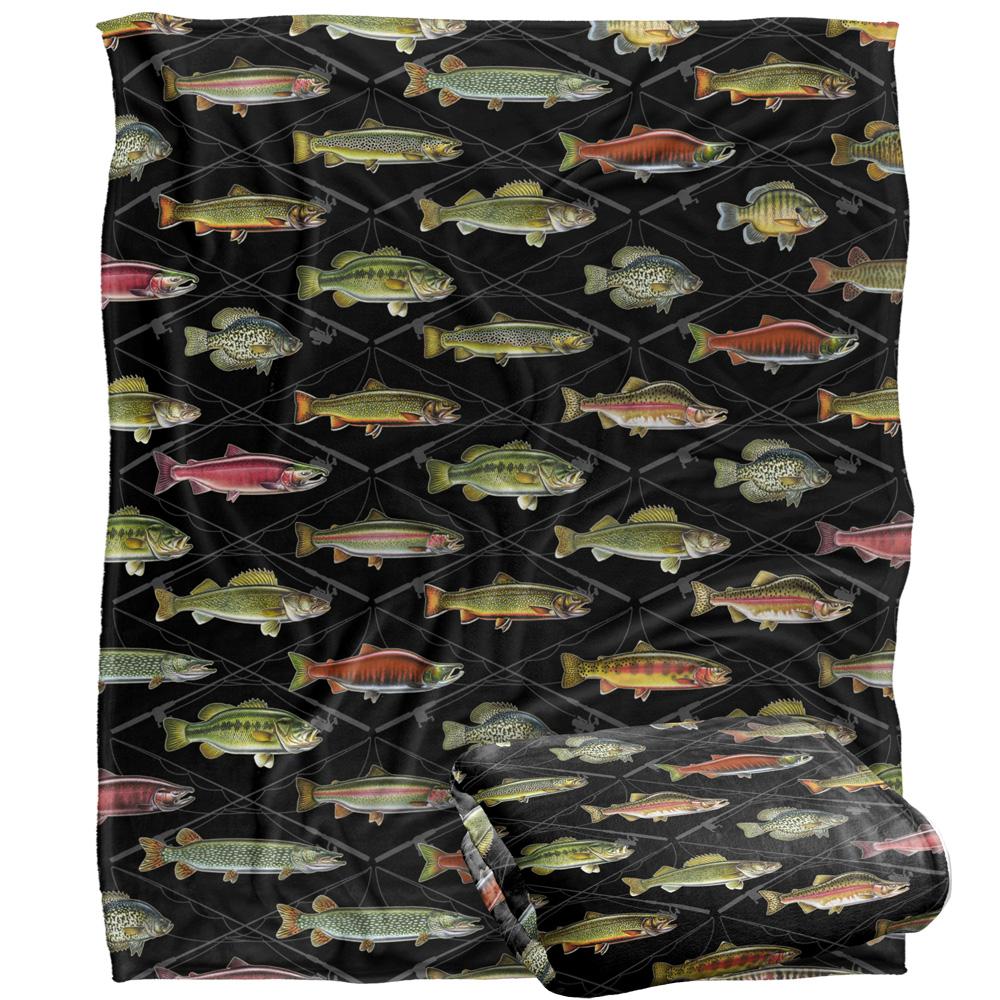 JQ Licensing Silky FIshing Supersoft Blanket