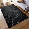 Black Spider Web Design Decorative Carpet for Living Room Floor Suitable for Use As an Anti-slip for Living Room Bedroom Sofas