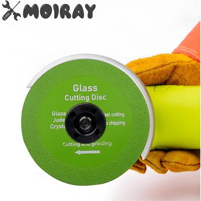 100/115/125mm Glasscutting Blade Ceramic Tile Jade Crystal Wine Bottle Grinding Diamond Ultra-thin Saw Blade Glass Cutting Blade