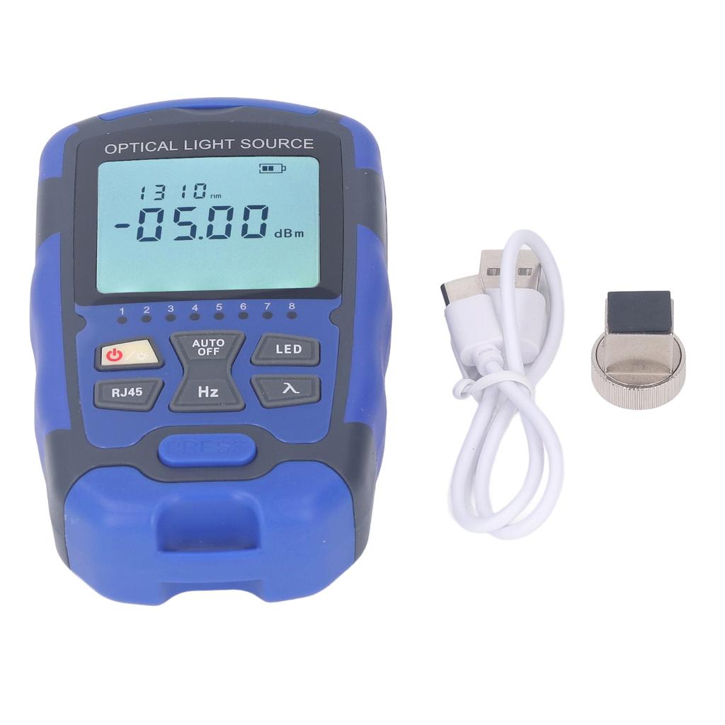 Mini Optical Power Meter Plug and Play Quick Response SC FC 2.5MM Universal 1310 1550nm Optical Power Meter