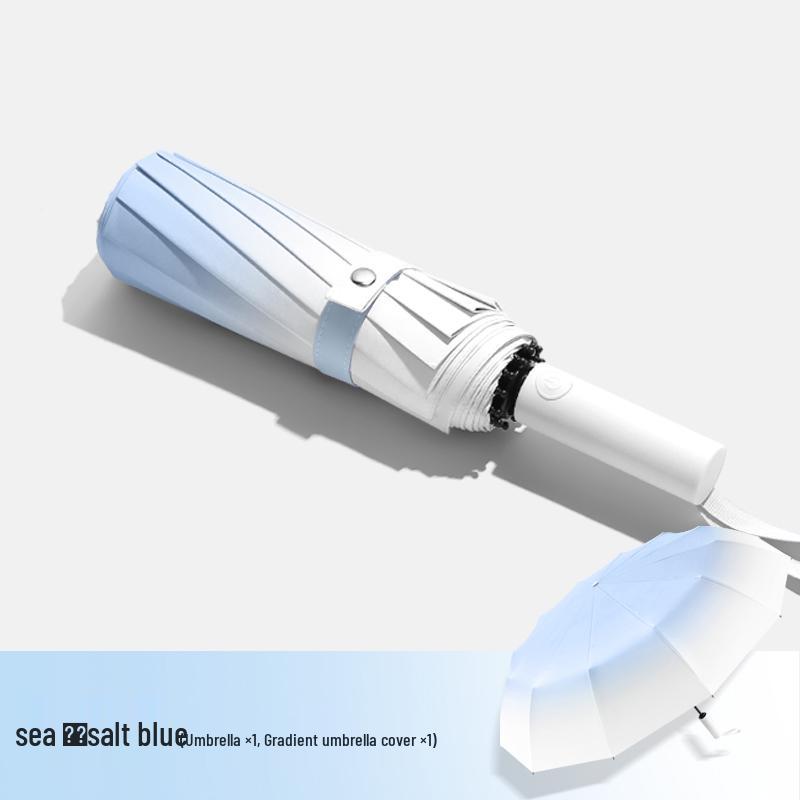 Premium Women's Automatic Folding Umbrella – Rain or Shine, Sunscreen, UV Protection, Parasol for Men