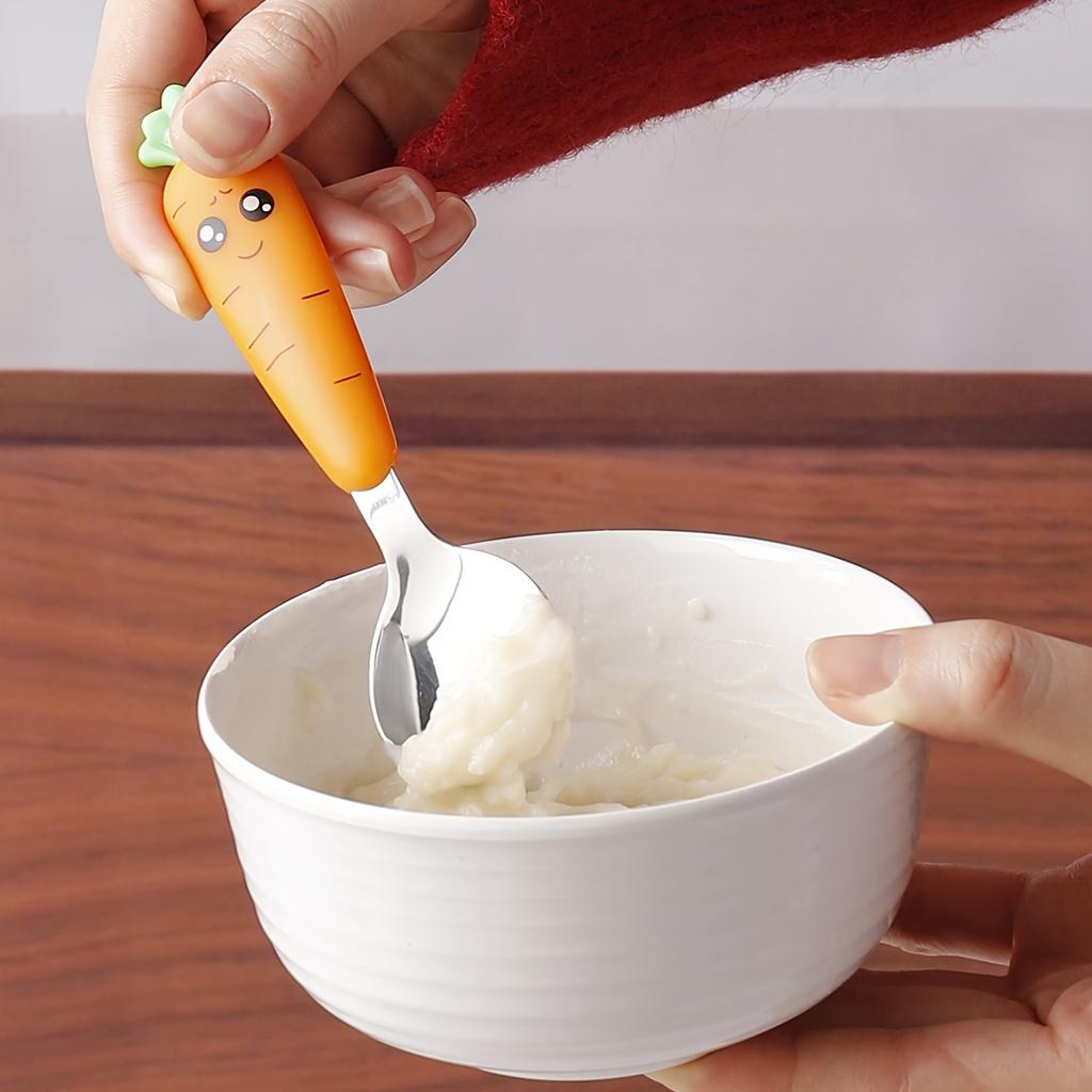 1PC, Carrot Utensils, Cute Feature Fork Spoon