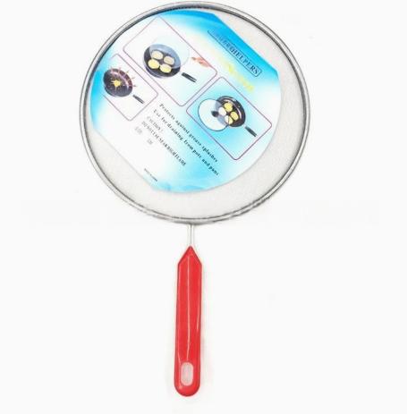 Stainless Oil Splatter Guard Mesh Cover, Screen for Frying Pan
