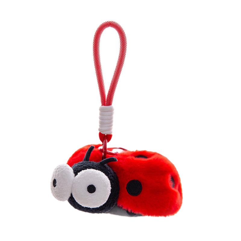 Adorable Insect Plush Keychain - Cartoon Doll & Backpack Charm