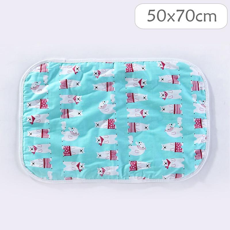 50x70cm Baby Changing Mat Infants Portable Foldable Washable Waterproof Mattress Children Game Floor Mats Reusable Diaper