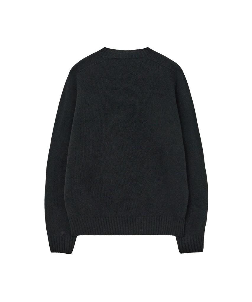 IOLO Raglan Soft Crew Neck_Black