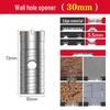 Impact Drill Bit Set for Wall and Concrete - Air Conditioner, Hollow Water Pipe, Dry Drilling