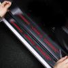 Car Rear Bumper Guard Protector Sticker For Ford VINGRLE Emblem Carbon Fiber Front Door Sill Threshold Cover Auto Accessories DOQQ1
