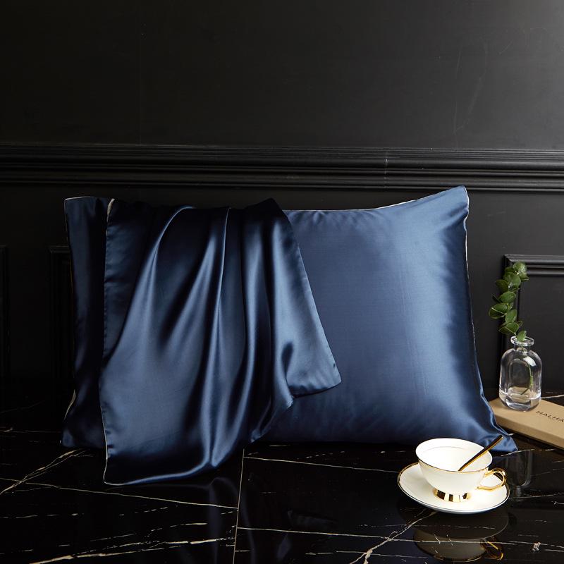 19 Momme Pure Mulberry Silk Tencel Pillowcase with Envelope Closure 48x74 cm