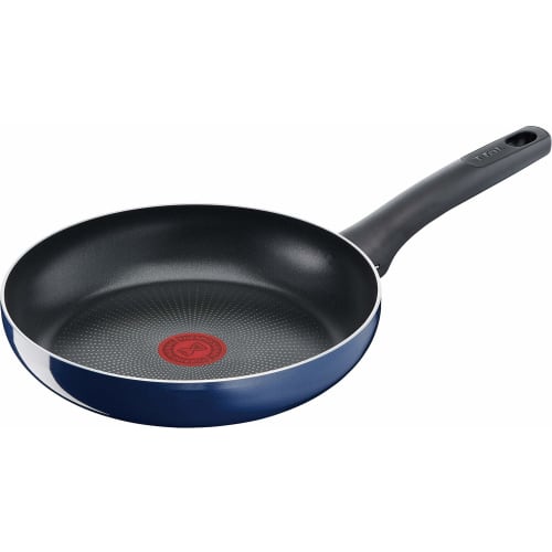 T-fal Royal Blue Intense Frying Pan, 24cm, Gas Stove Compatible, Non-Stick, Blue, D52104