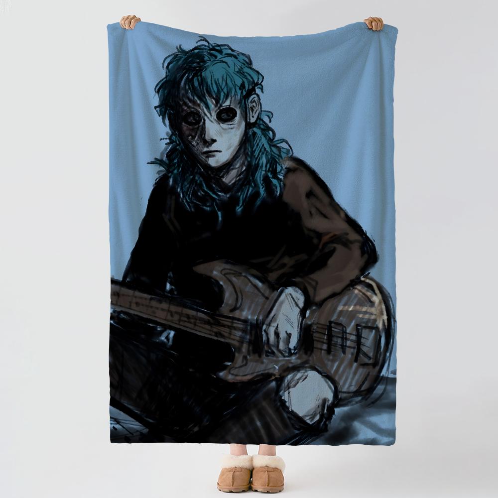 Game S-Sally Face-e Throw Thick Comfort Flannel Quilt, Multi-scene Use Indoor Outdoor Daily Nap