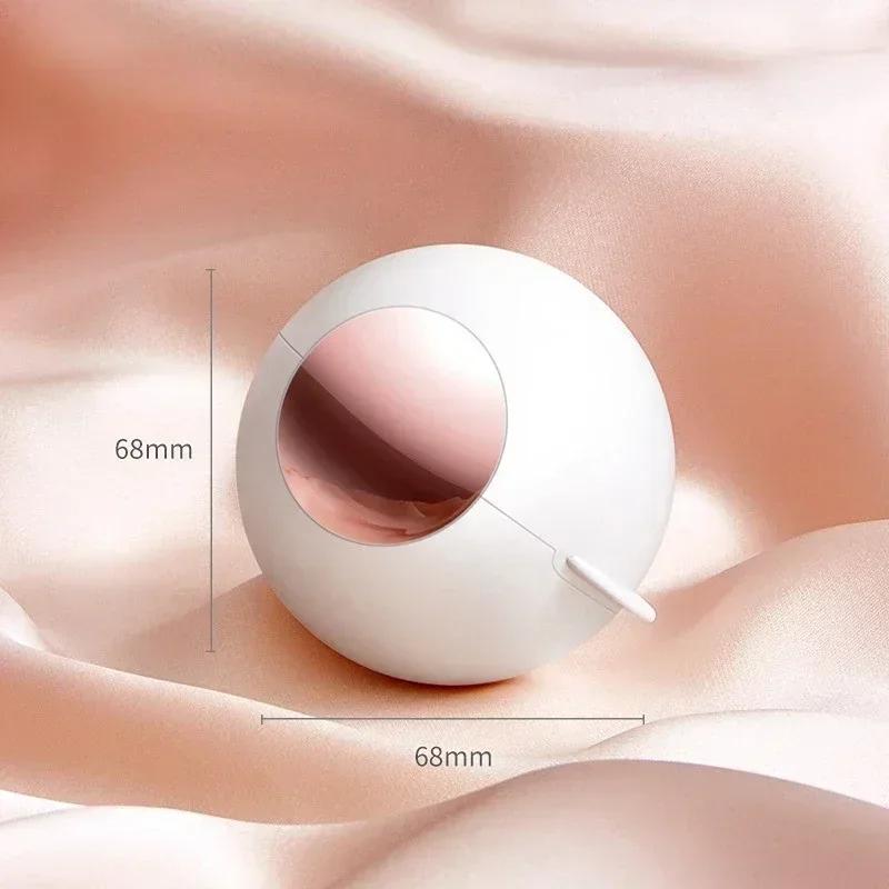 

Portable Hair Remover Ball Reusable Lint Roller For Pet Hair Removal Upgraded Washable Sticky Gel Fabric Shaver Tool белый