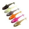 2pcs 12g Weight Silicone Goby Lure Jig Hook Sinking Soft Lure Swimbaits  Swimbait Fishing