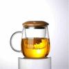 Shangqi High Borosilicate Glass Tea Infuser Mug