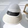 UV-blocking sports hat UV rattan straw sun cap