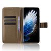 For TECNO Spark 40 Pro+ 4G Leather Wallet Case with Strap Diamond Texture Phone Cover