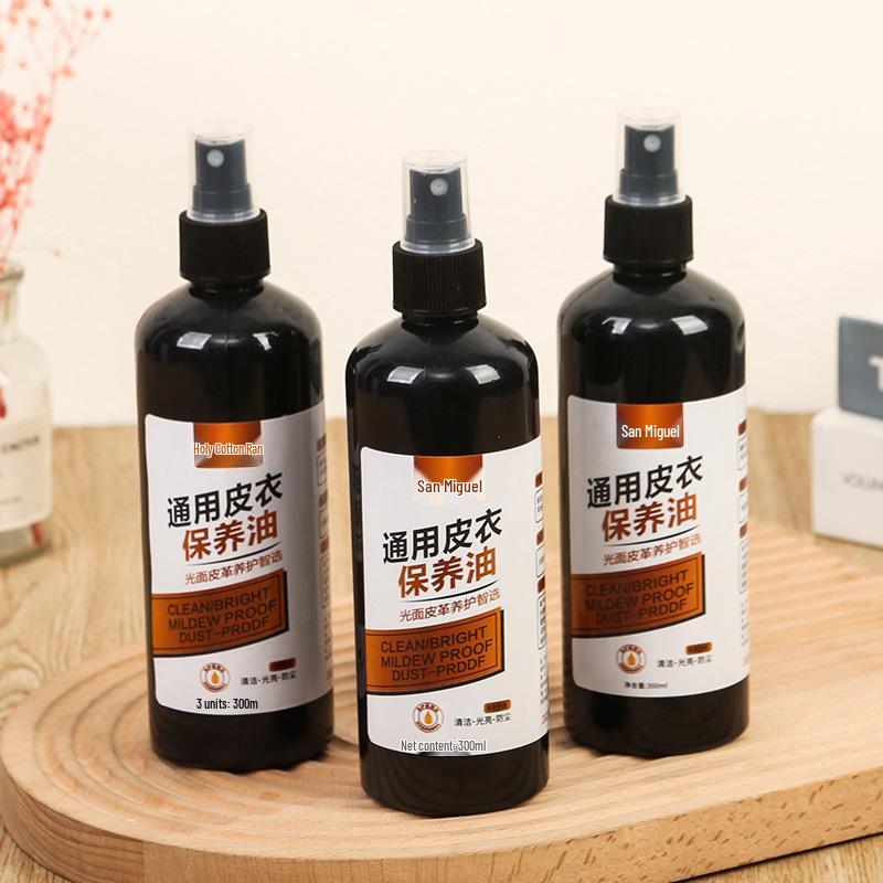 Universal Leather Care Oil - Cleaner & Stain Remover for Bags & Jackets