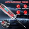 Car Circuit Tester 3-72V DC LCD Digital Display Voltage Tester Portable Digital Circuit Test Pen Voltage Detector Auto Repair