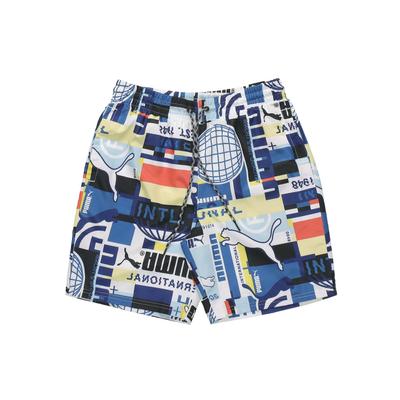 Puma Bedruckte Laufshorts mit atmungsaktivem Mesh für Herren, Blumenmuster 531486-02