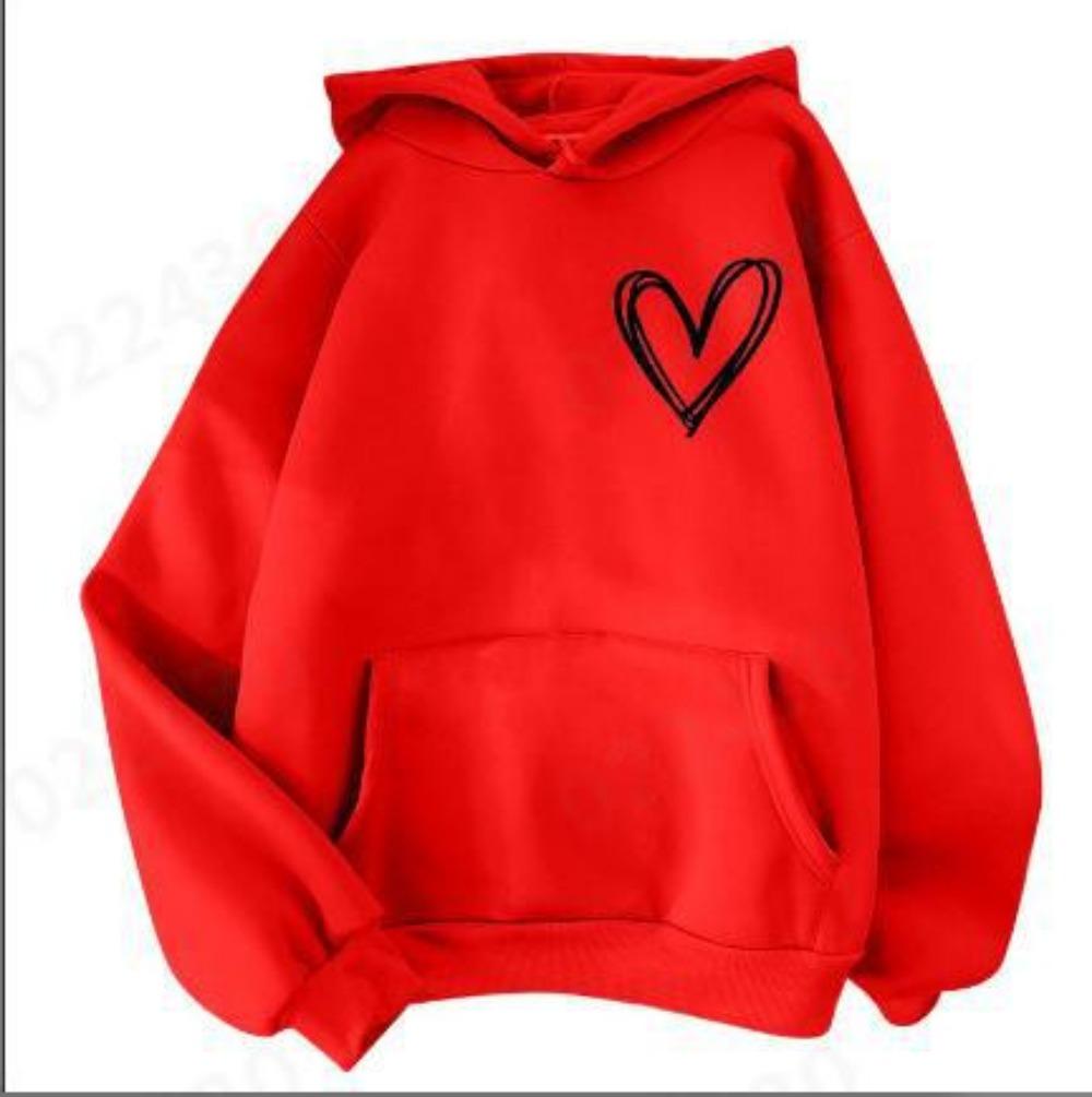 

2025 autumn and winter new Korean version hooded fleece sweater women s casual loose top jacket couple hoodie XXXL