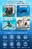 Snorkel Mask and Snorkel Set with Tempered Diving Breathing Diving Swimming and Silicone Breathing Tube with Storage Ergonomic Comfortable Impact