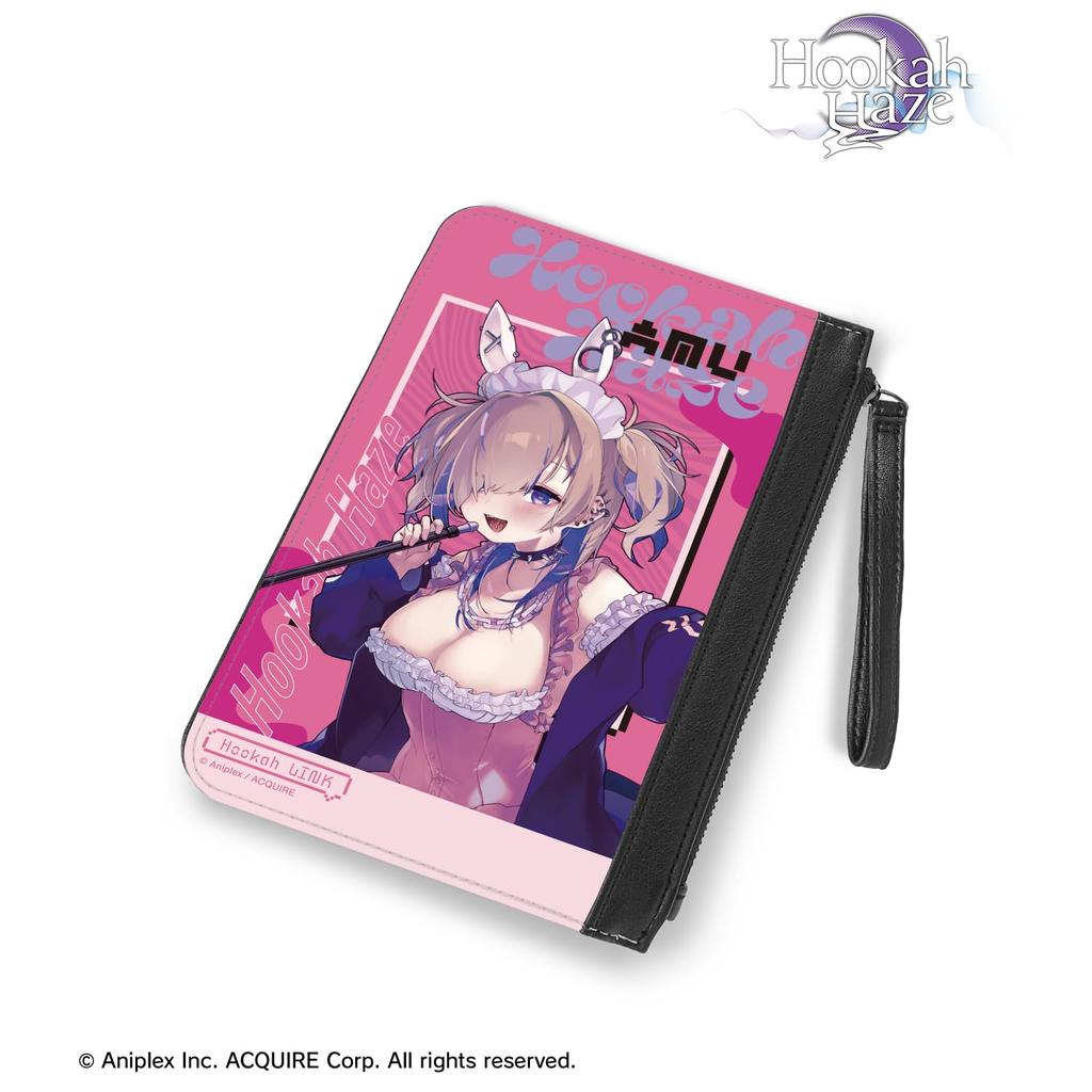 [Shisha Haze] Aiue Am PU-Leder flache Tasche