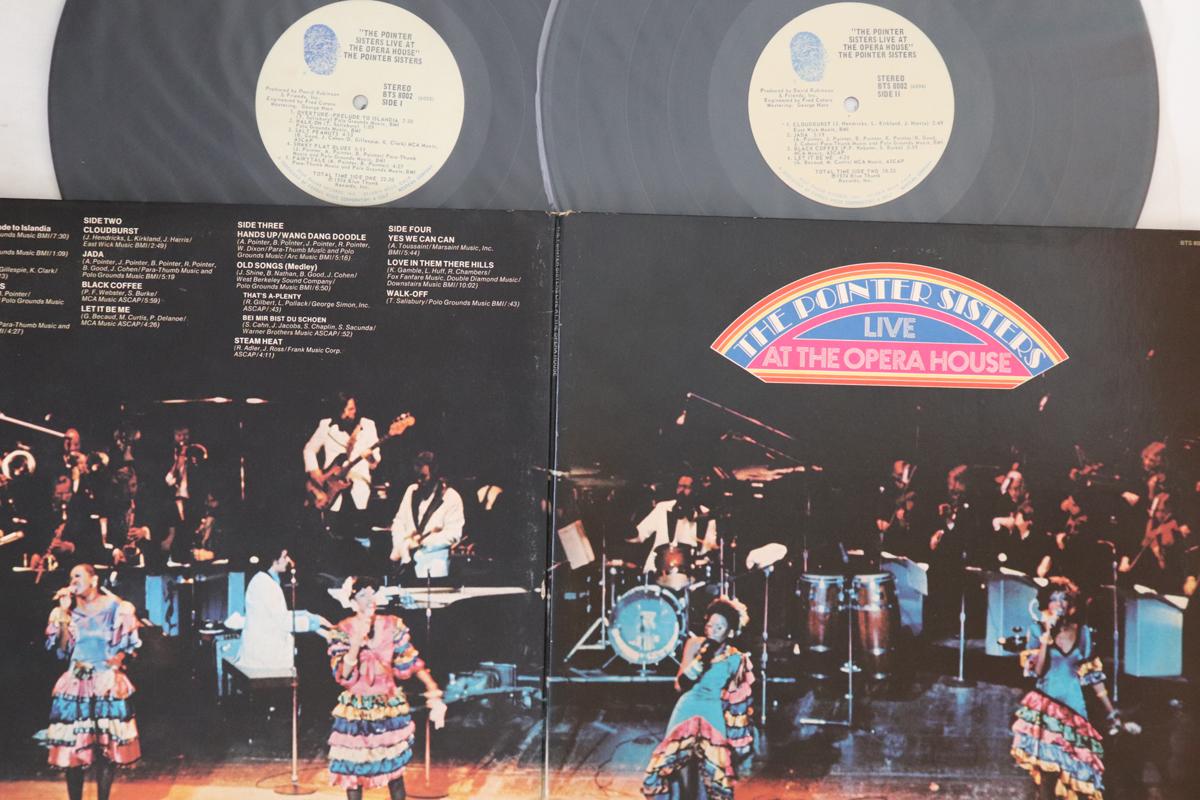 

Виниловая пластинка POINTER SISTERS Pointer Sisters Live At The Opera H BTS8002 BLUE THUMB 1974 США Соул-фанк Б/у