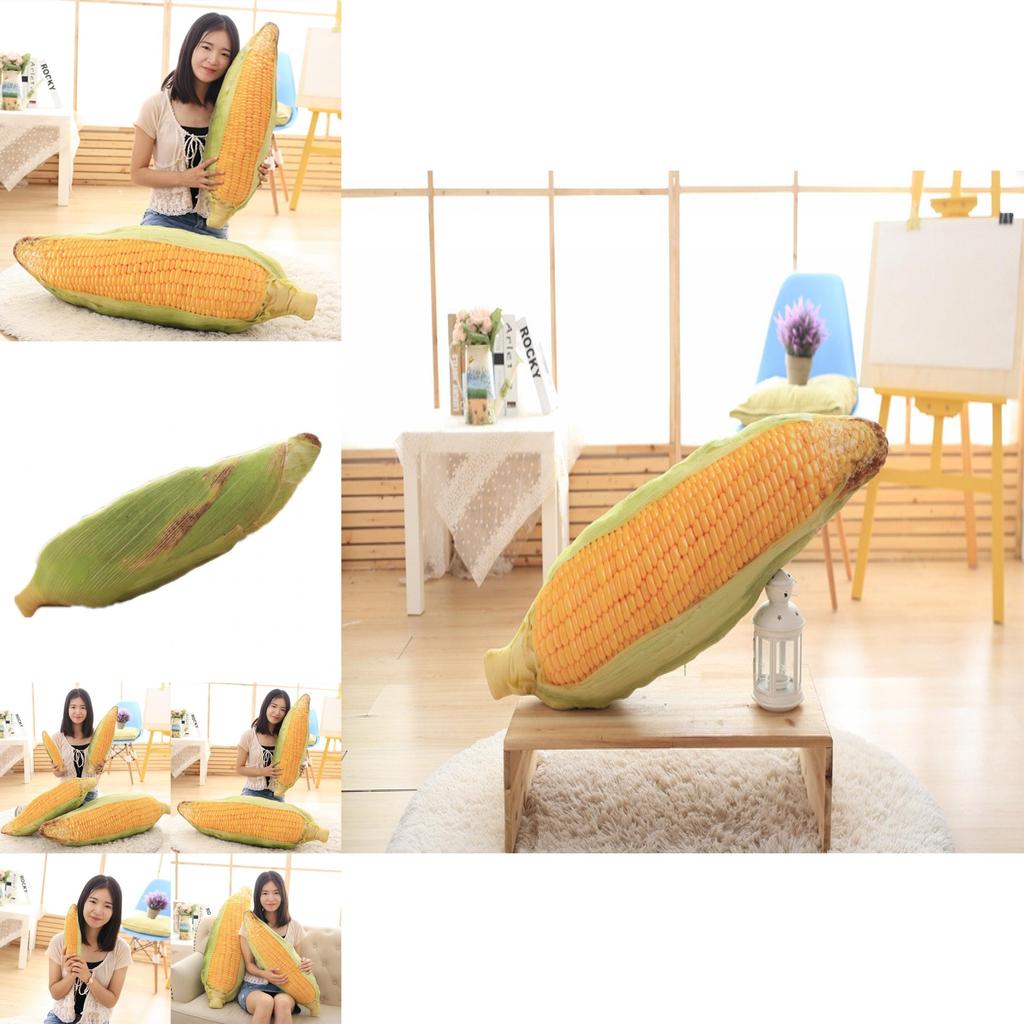 Corn Plush Toy Short Plush Material With Pp Cotton Filling For Home Decor Gift Special Characters Included