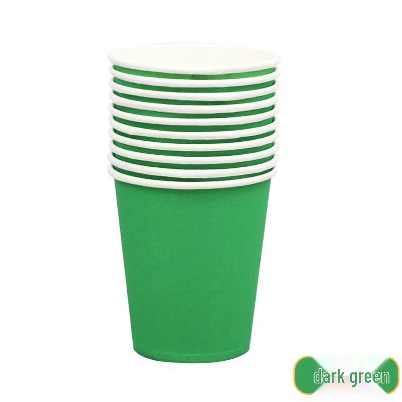 Vasos de Papel Rayados de Colores para Decoración de Fiesta y Celebraciones