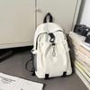 Schoolbag Student School Bag 1011 Spring New Class Large Capacity Multi-Pocket Neutral Wind Men's and Women's Commuter Travel Backpack