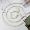 Party Decorative Jewelry Waist Strap Trouser Dress Belts Elegant Pearl Belt Thin Chain Waistband