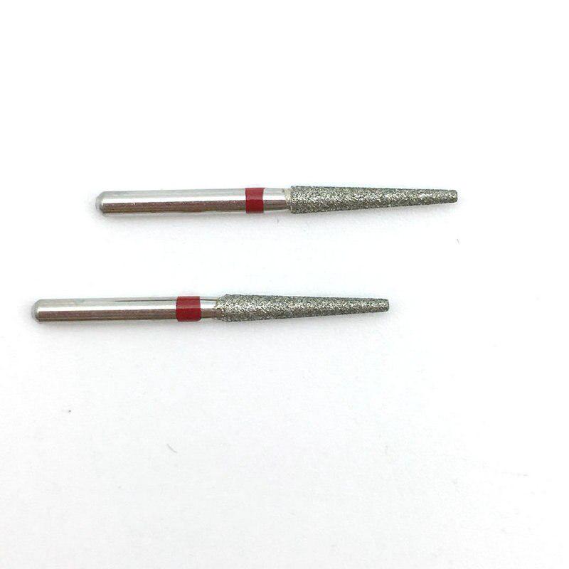 10 teile/schachtel Diamant FG High Speed ​​Bohrer für Polieren Glätten Dental Bohrer Zahnarzt Werkzeug TF-13F