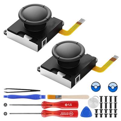 Joystick de schimb pentru comutator, stick-ul pentru controler și comutator OLED/Switch Lite, repararea joystick-ului senzorului cu efect de hol stânga/dreapta