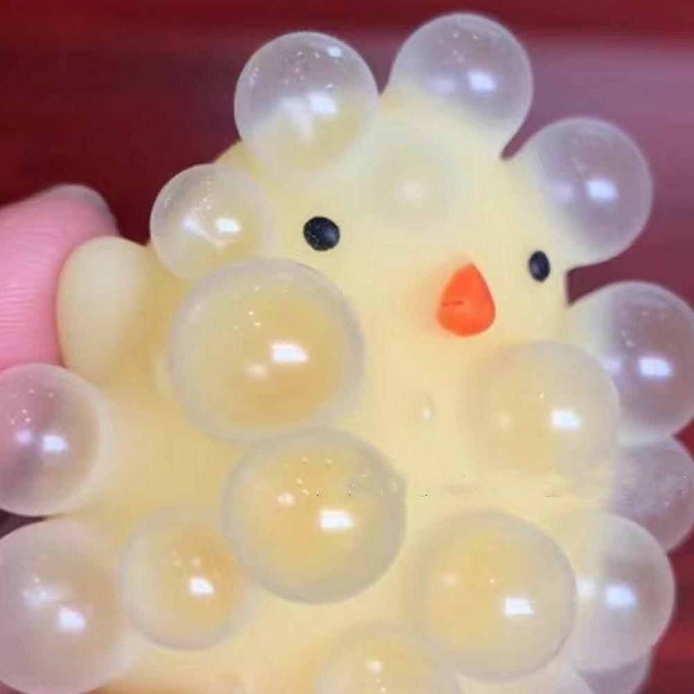 Chick Squeeze Toy Slow Rebound Soft TPR Stress Anxiety Animal Relief Chicken Portable Adults Ye Z6Z1