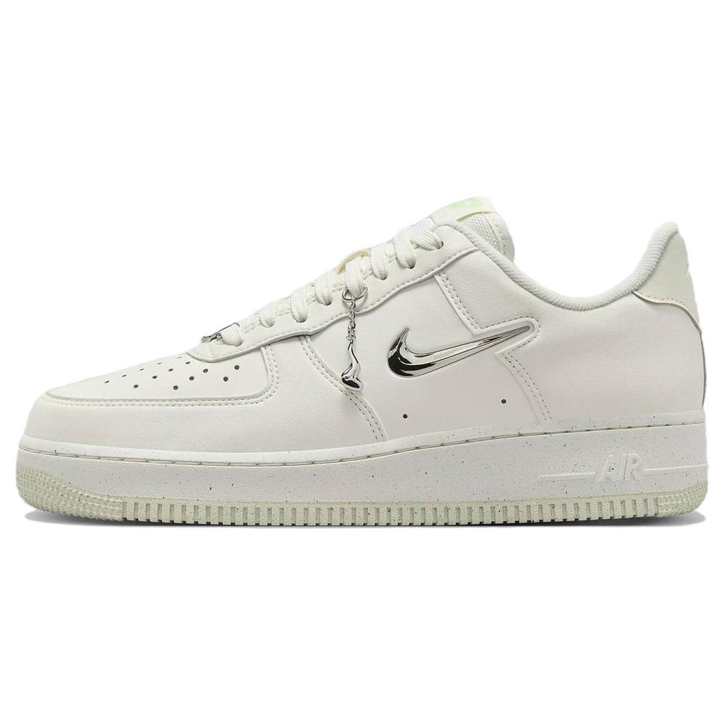 New Nike Air Force 1 '07 Se Next Nature Sail Liquid Metal Women's FN8540-100