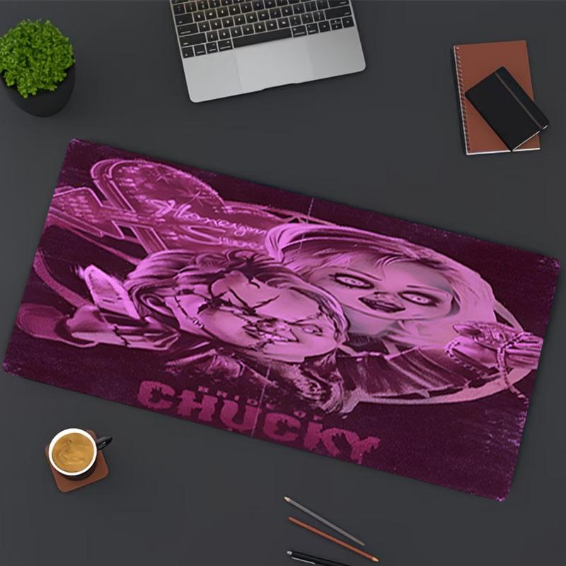 Chucky Print Mouse Pad, for Keyboard Pad Laptop PC Mat for Office Home Use, Desk Decor, Perfect Birthday Gift for Gamers