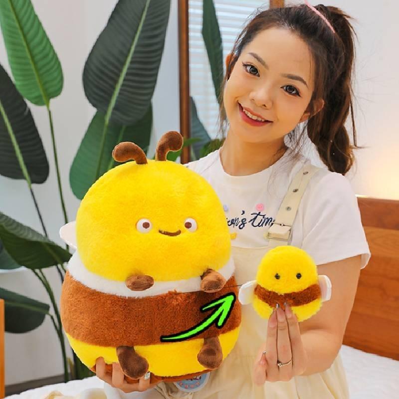 Adorable Bee Plush Toy For Kids Soft And Cuddly Stuffed Animal Doll Gift