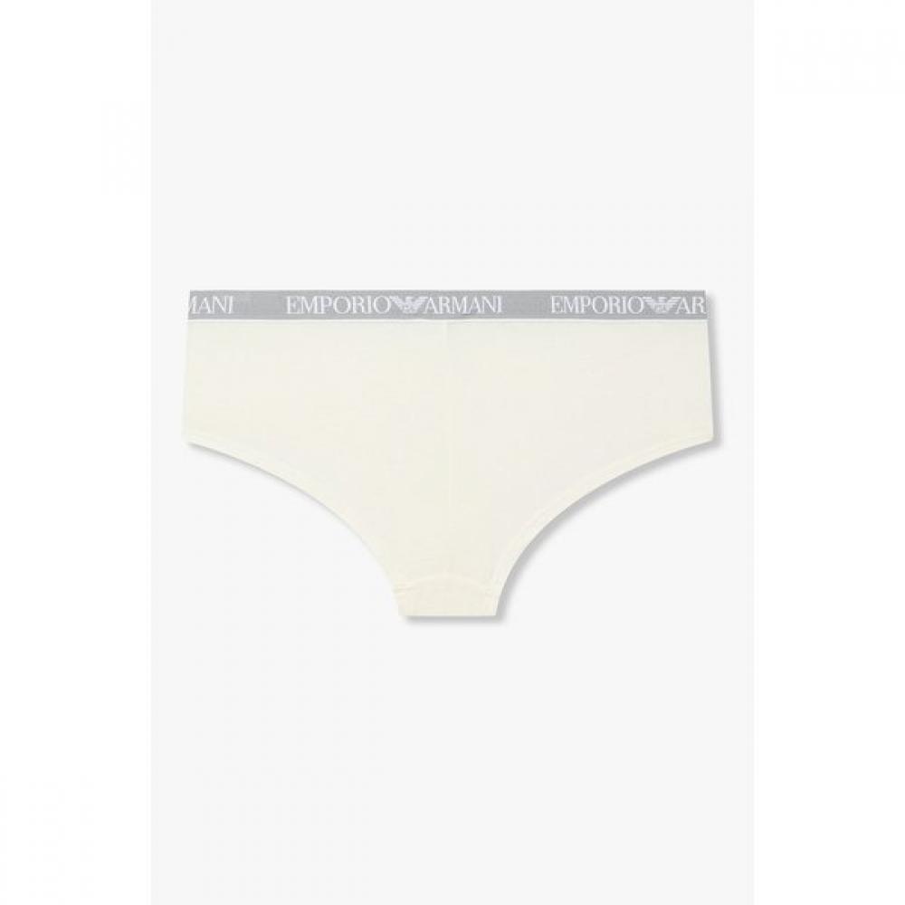Emporio Armani Women Logo Detail Banded Chiki Pants 0826112502
